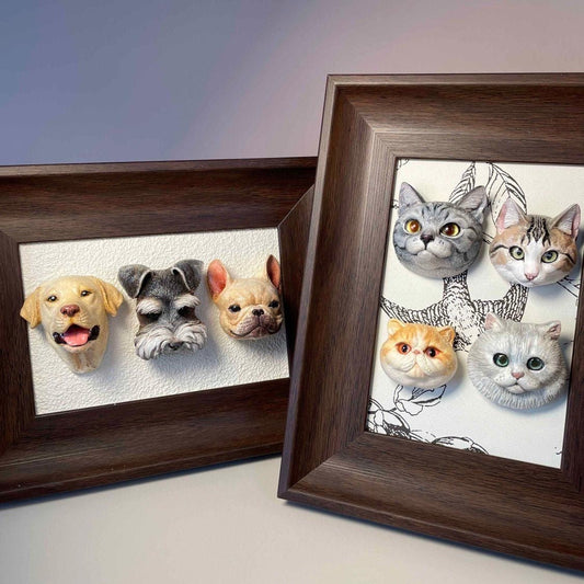 MagniPet® - Personalisierte Magnetische 3D-Haustierfigur
