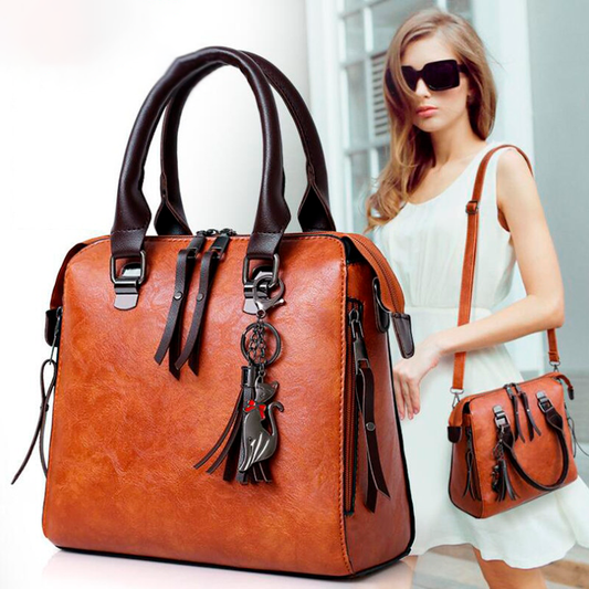 Burora Damen-Ledertasche