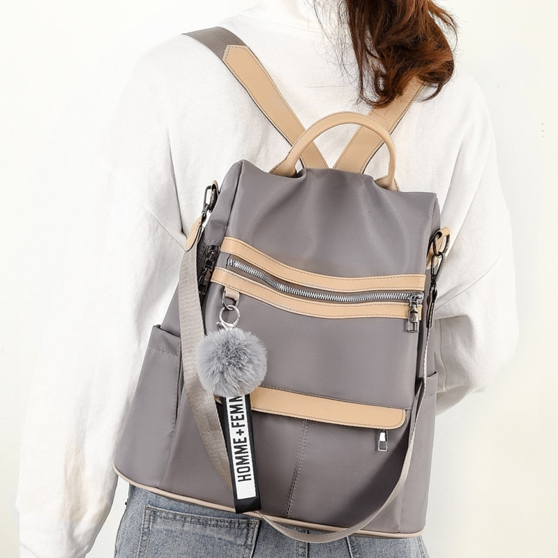 Wasserdichte Rucksacktasche für Damen