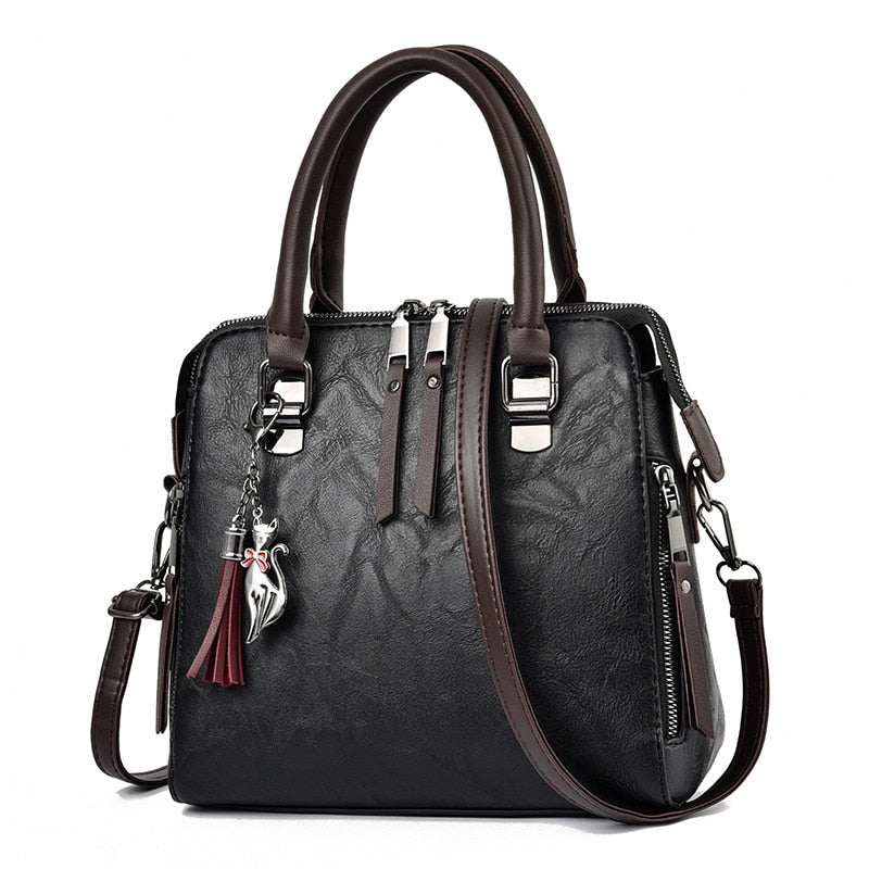 Burora Damen-Ledertasche
