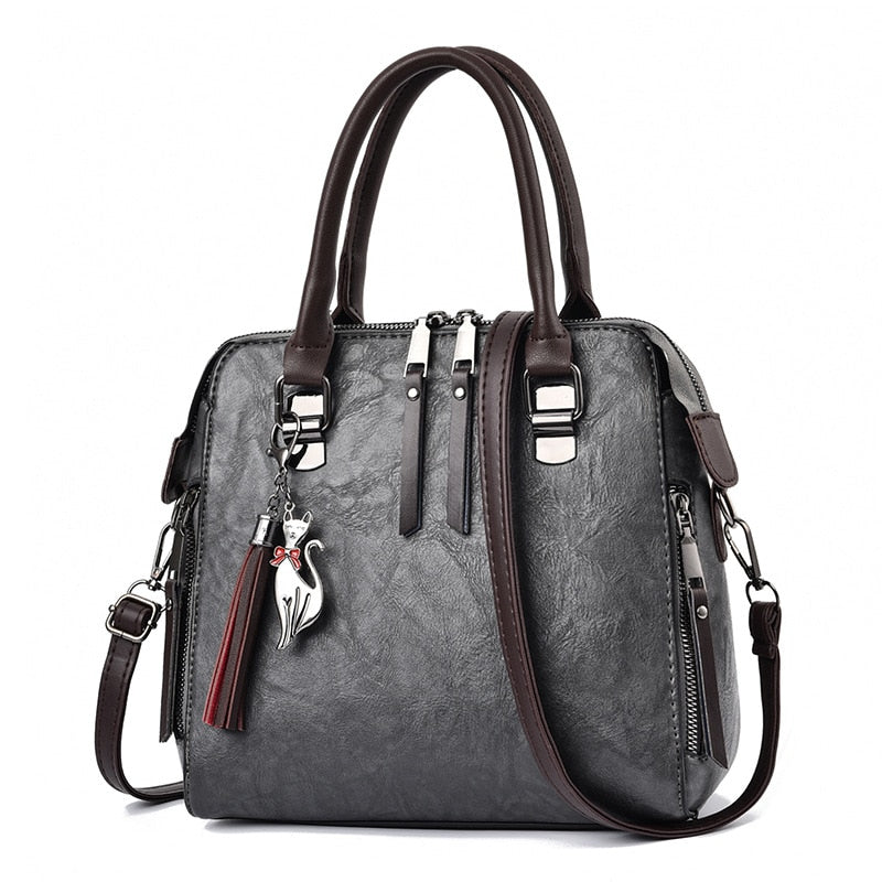 Burora Damen-Ledertasche