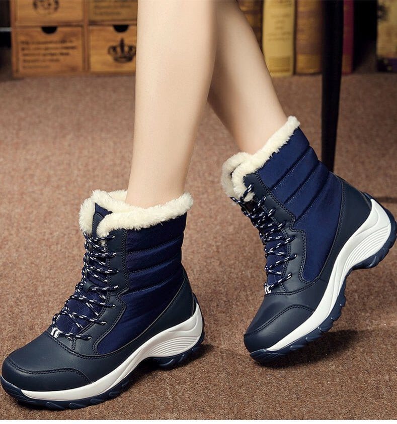 BelleWint® - Hohe Stiefel mit Innenfell