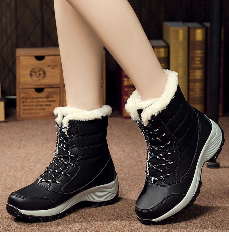 BelleWint® - Hohe Stiefel mit Innenfell