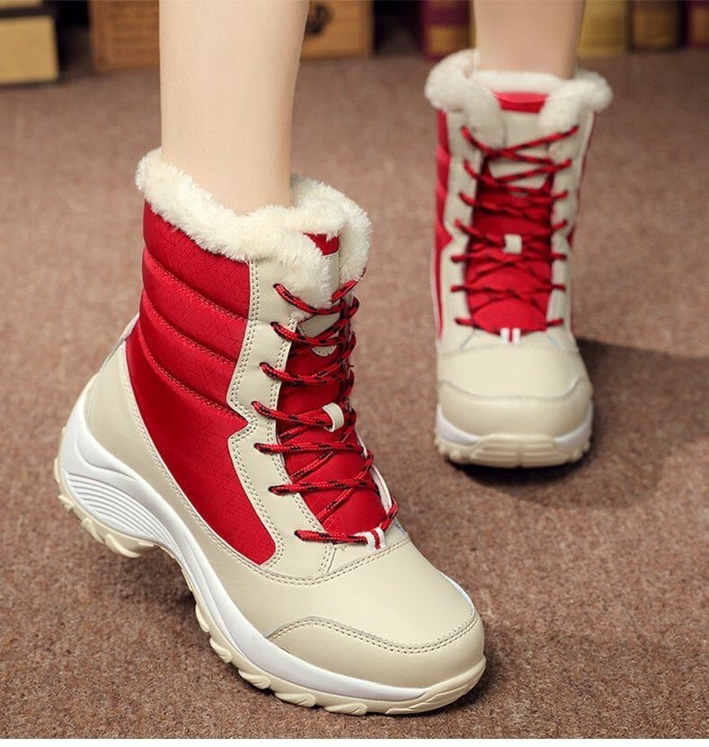 BelleWint® - Hohe Stiefel mit Innenfell