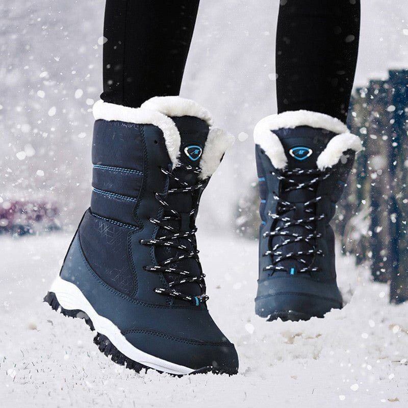 BelleWint® - Hohe Stiefel mit Innenfell