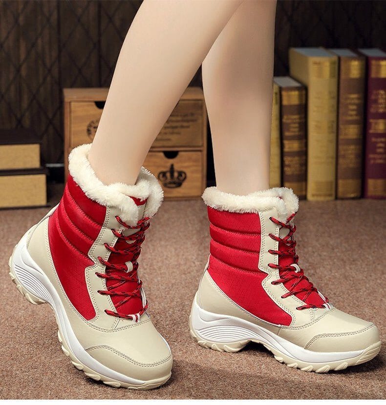 BelleWint® - Hohe Stiefel mit Innenfell