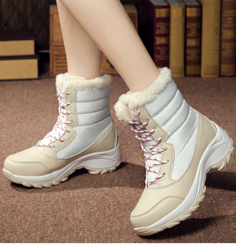 BelleWint® - Hohe Stiefel mit Innenfell