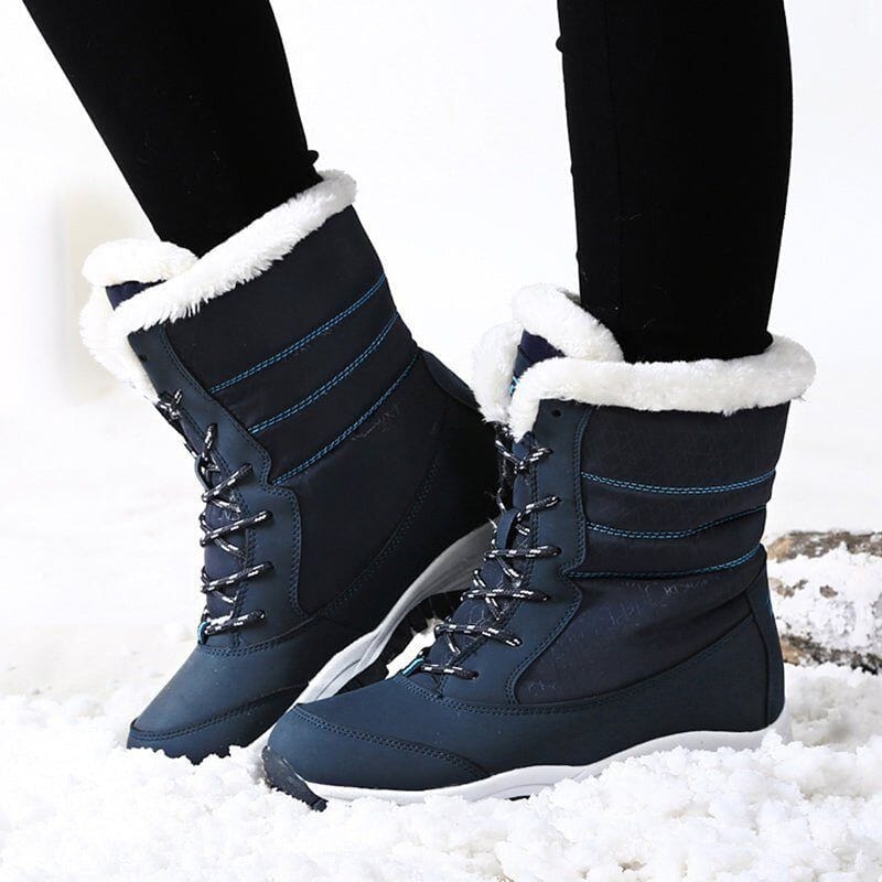 BelleWint® - Hohe Stiefel mit Innenfell