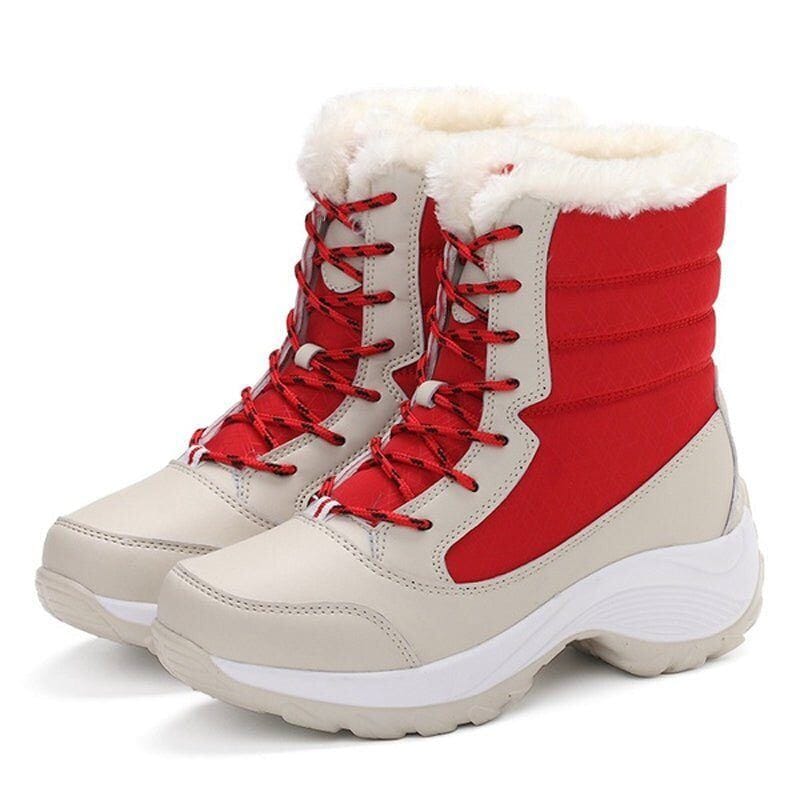 BelleWint® - Hohe Stiefel mit Innenfell