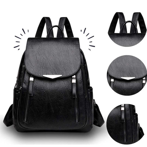Lu Damen-Lederrucksack